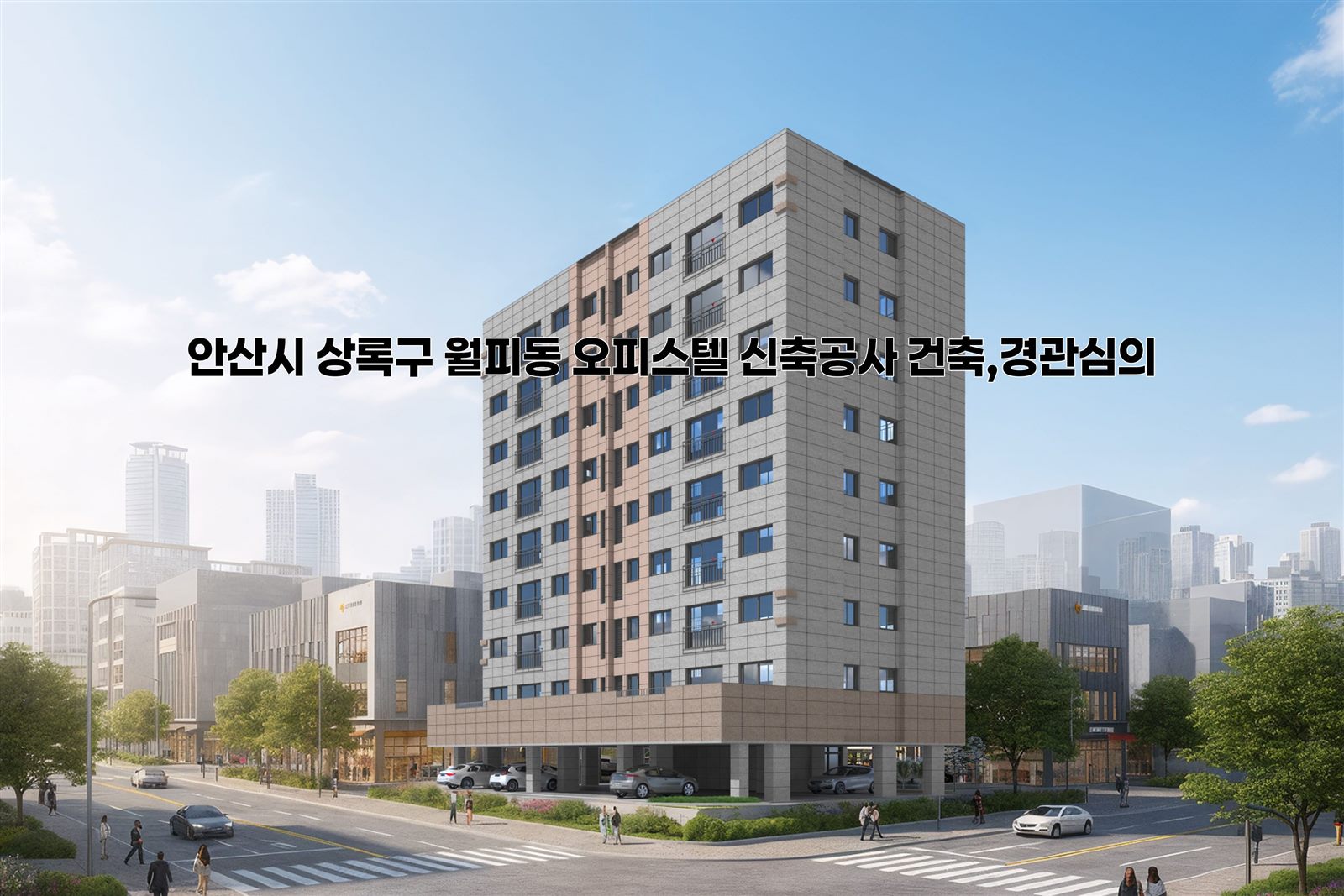안산시 상록구 월피동 오피스텔 신축공사 건축·경관심의